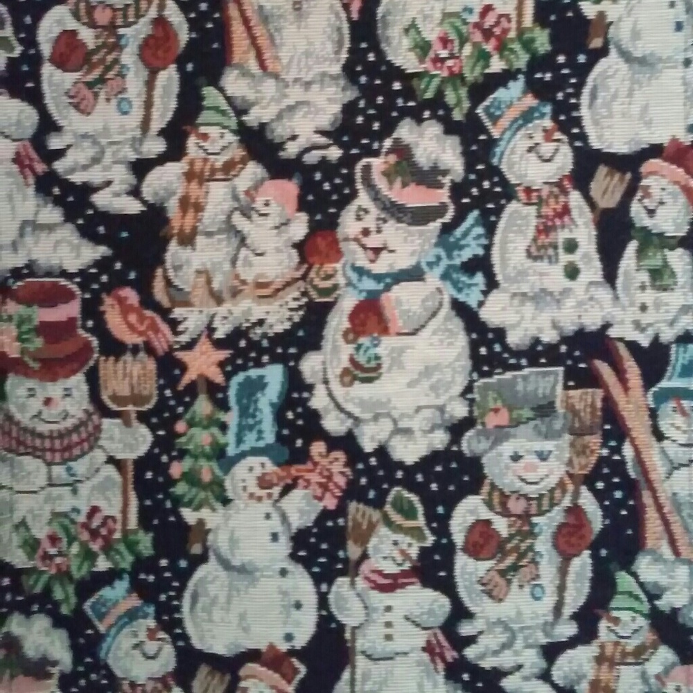 Snowmen Table Runner 85" x 12"